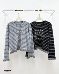 Áo Thun Số 350-M 393 TD Kẻ Lai Bèo Kitty