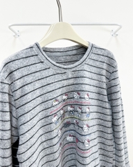 Áo Thun Số 350-M 393 TD Kẻ Lai Bèo Kitty