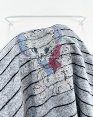 Áo Thun Số 352-M 385 TD Kẻ Lai Bèo Mèo