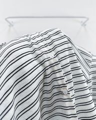 Áo Thun Số 353-M TD Polo Viền Kẻ Ngang