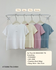 Áo Thun Số 358-M 8391 TN Everything
