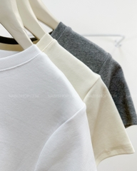 Áo Thun Số 359-M TN Thêu Snoopy