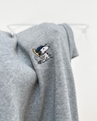 Áo Thun Số 359-M TN Thêu Snoopy