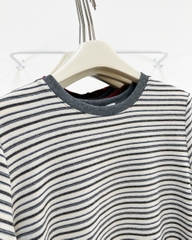 Áo Thun Số 361-M 11003 TN Kẻ Cổ Viền Màu