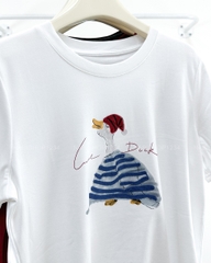 Áo Thun Số 368-B 9543 TN Thêu Vịt