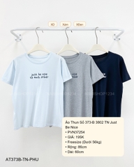 Áo Thun Số 373-B 3802 TN Just Be Nice
