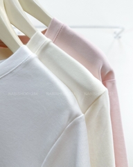 Áo Thun Số 375-B 6082 TN Form Vừa Trơn