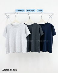 Áo Thun Số 375-B 6082 TN Form Vừa Trơn