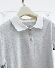 Áo Thun Số 377-B 8335 TN Polo Thêu Nơ