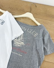 Áo Thun Số 389-D 8355 TN Lệch Vai Club