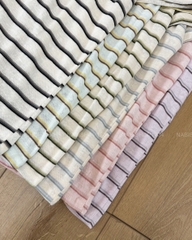 Áo Thun Số 3-B 11136 TN Kẻ Nhỏ