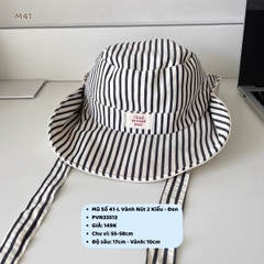 Mũ Số 41-L Vành Nút 2 Kiểu