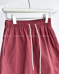 Chân Váy Số 296-D 2350 Ngắn Kaki Dây Rút