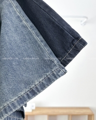 Chân Váy Số 327-D 8187 Dài Jean Kèm Dây