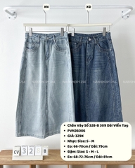 Chân Váy Số 328-B 309 Dài Viền Tag M