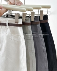 Chân Váy Số 329-B 9510 Ngắn Túi Tag+Nịt