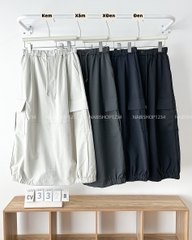 Chân Váy Số 332-B 8962 Dài Túi Hộp Lai Chun