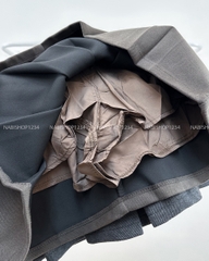 Chân Váy Số 338-M 869 Dạ Xếp Ly + Nịt