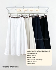 Chân Váy Số 347-D 25066 Dài LT Sau Đai To+Nịt