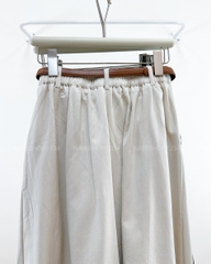 Chân Váy Số 348-D 19023 Dài LT Sau Túi Khuy+Nịt