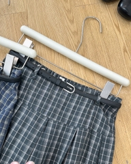 Chân Váy Số 354-D 6130 Dài Caro+Nịt