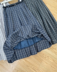 Chân Váy Số 354-D 6130 Dài Caro+Nịt