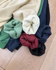 G30K Áo Khoác Số 310-D 353 Hoodie Zip Trơn Tay Phồng