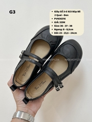 Giày Số 3-E 923 Búp Bê 2 Quai