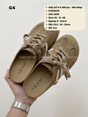 Giày Số 4-E 368 Sục 3 Sọc