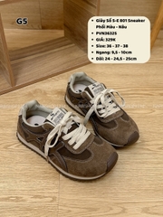 Giày Số 5-E 801 Sneaker Phối Màu