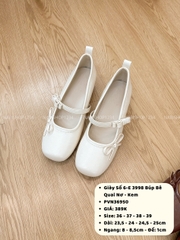 Giày Số 6-E 3998 Búp Bê Quai Nơ