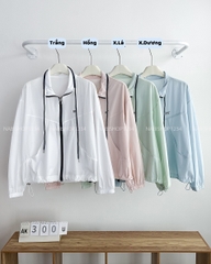 Áo Khoác Số 300-U 2531 Gió Mỏng Thêu M
