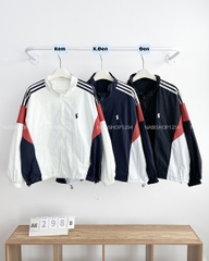 Áo Khoác Số 298-B 1588 Dù Sọc Phối Màu