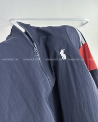 Áo Khoác Số 298-B 1588 Dù Sọc Phối Màu