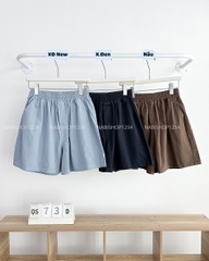 Quần Short Số 73-D 387 Lưng Thun Trơn