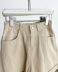 Quần Short Số 151-B 1212 Kaki Lật Lai LT New