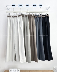 Quần Tây Số 9-B 110 OS Đai To Xếp Ly + Nịt