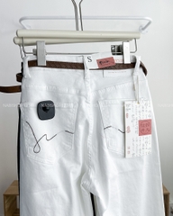 Quần Jean Số 267-B 0217 NL OS Túi Tag + Nịt