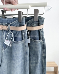 Quần Jean Số 274-B 6798 NL OS Túi Thêu M+Nịt