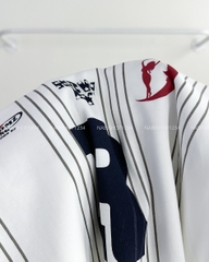 Áo Thun Số 265-B 3508 Cổ Tim Tay Lưới R