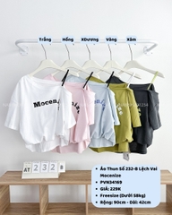 Áo Thun Số 232-B Lệch Vai Mocenize