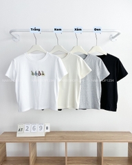 Áo Thun Số 269-B 33693 TN Thêu Trái Cây