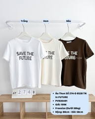 Áo Thun Số 274-D 8528 TN In FUTURE