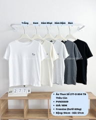 Áo Thun Số 277-D 804 TN Thêu Cún