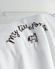 Áo Thun Số 279-D 837 TN Thêu Ngựa Pony