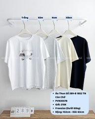 Áo Thun Số 289-B 1852 TN Cún Chữ