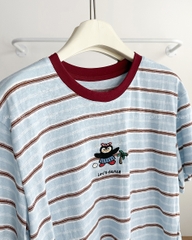 Áo Thun Số 261-B 8199 TN Kẻ Chim Cánh Cụt