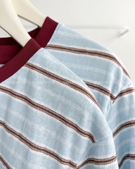 Áo Thun Số 261-B 8199 TN Kẻ Chim Cánh Cụt