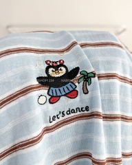 Áo Thun Số 261-B 8199 TN Kẻ Chim Cánh Cụt