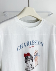 Áo Thun Số 263-B 1279 TN Cún Charles